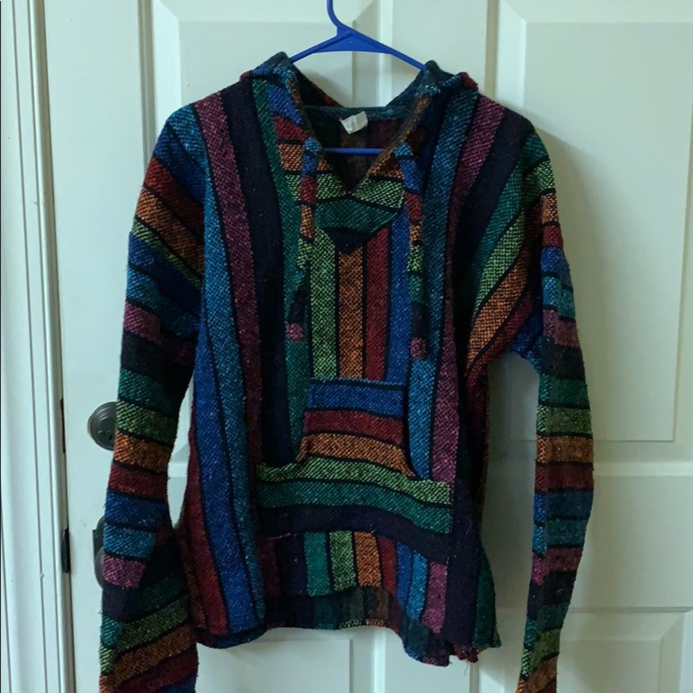Rainbow drug rug, like new